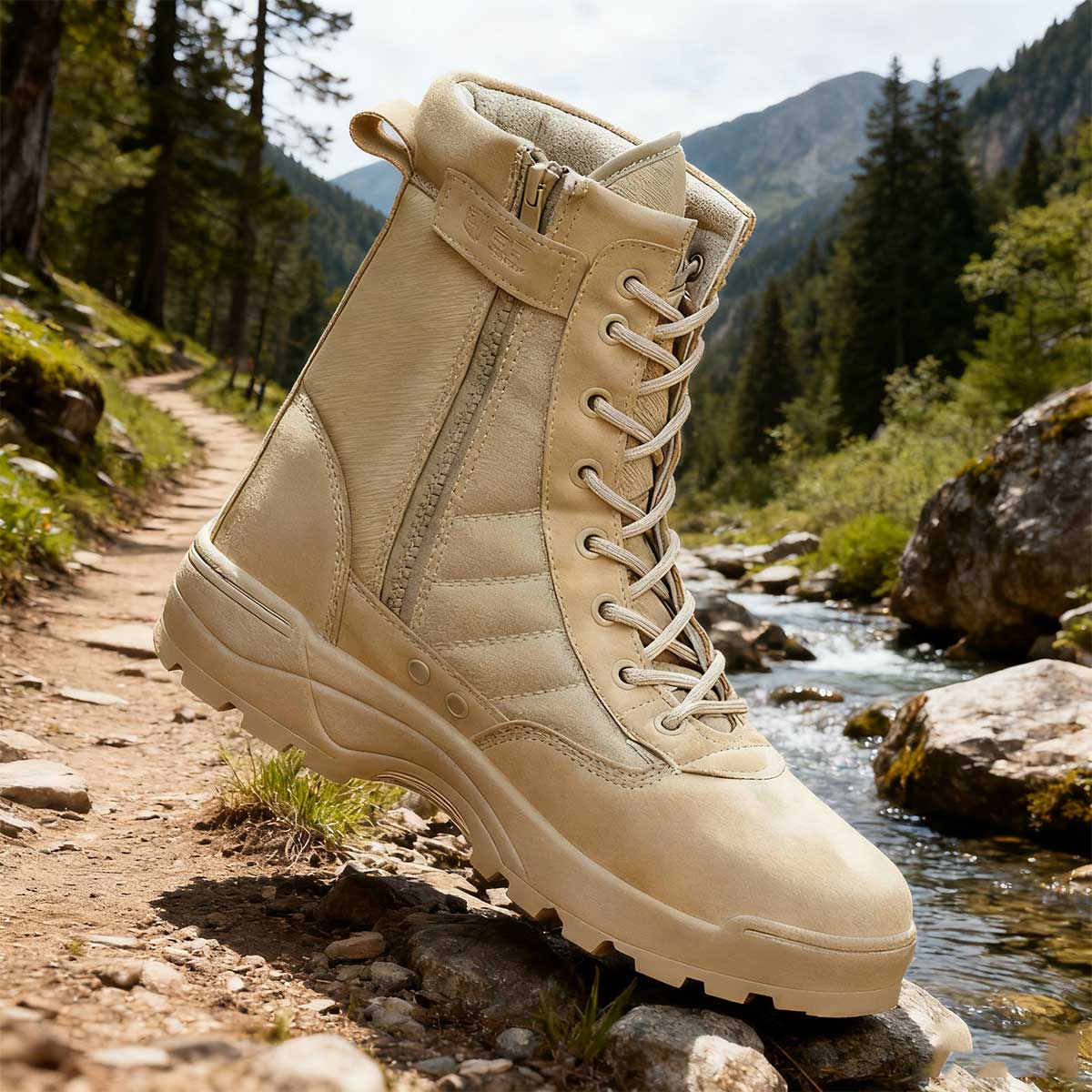 【39-45】Visokokvalitetne jesenske i zimske taktičke vojničke čizme za planinarenje za muškarce i žene: vodootporne, tople i otporne na habanje
