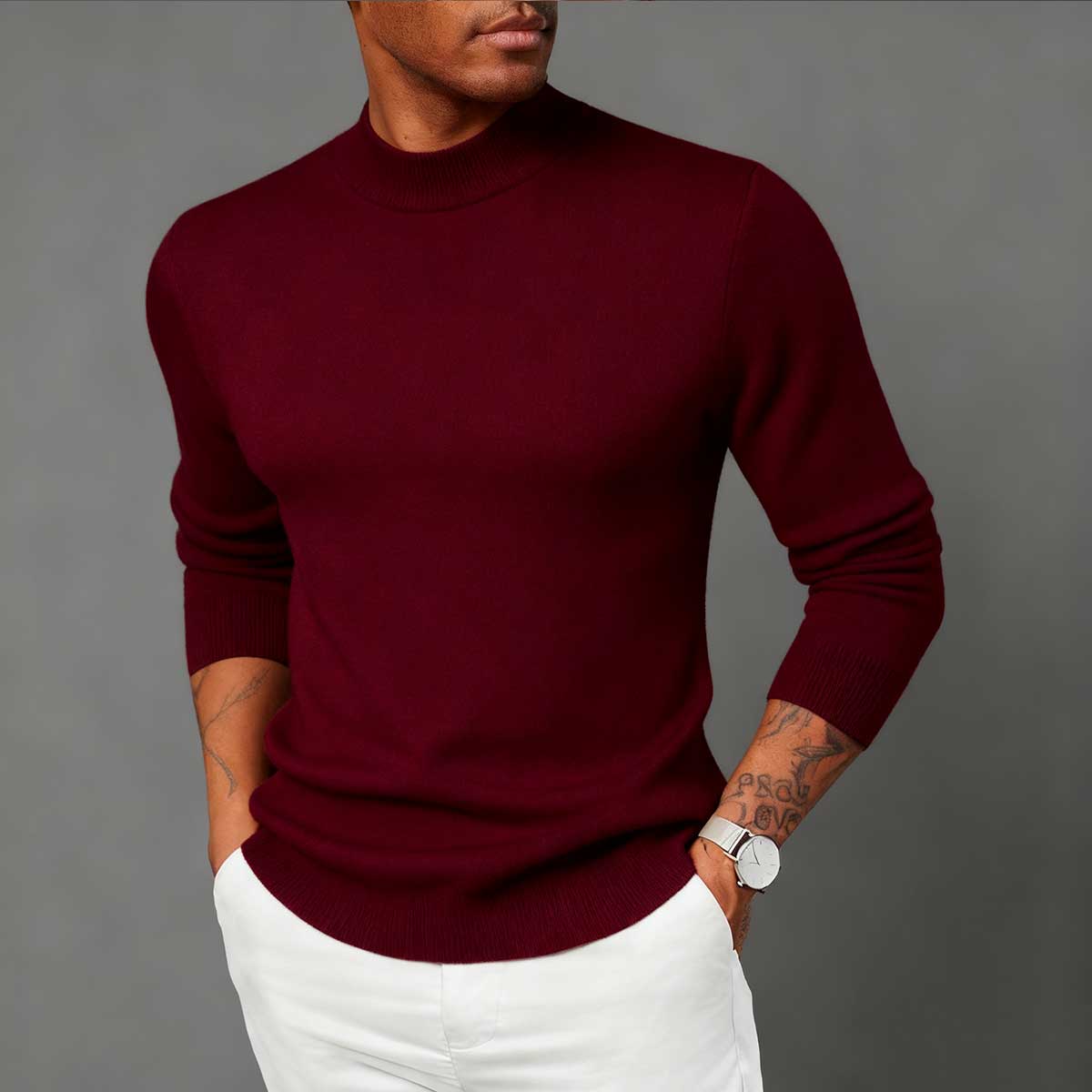 【M-4XL】Košulja s kašmir ovratnikom za muškarce ✅ meka i nježna za kožu ✅ moderna i lako se kombinira