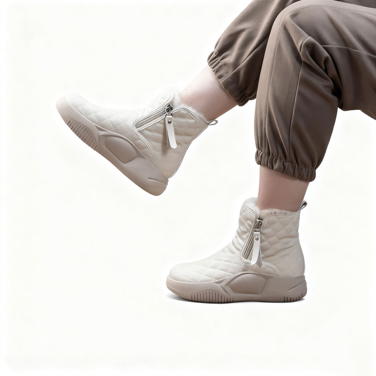 🔥 【35-40】 👢 2025 Nowe damskie ciepłe buty śnieżne z grubą podeszwą