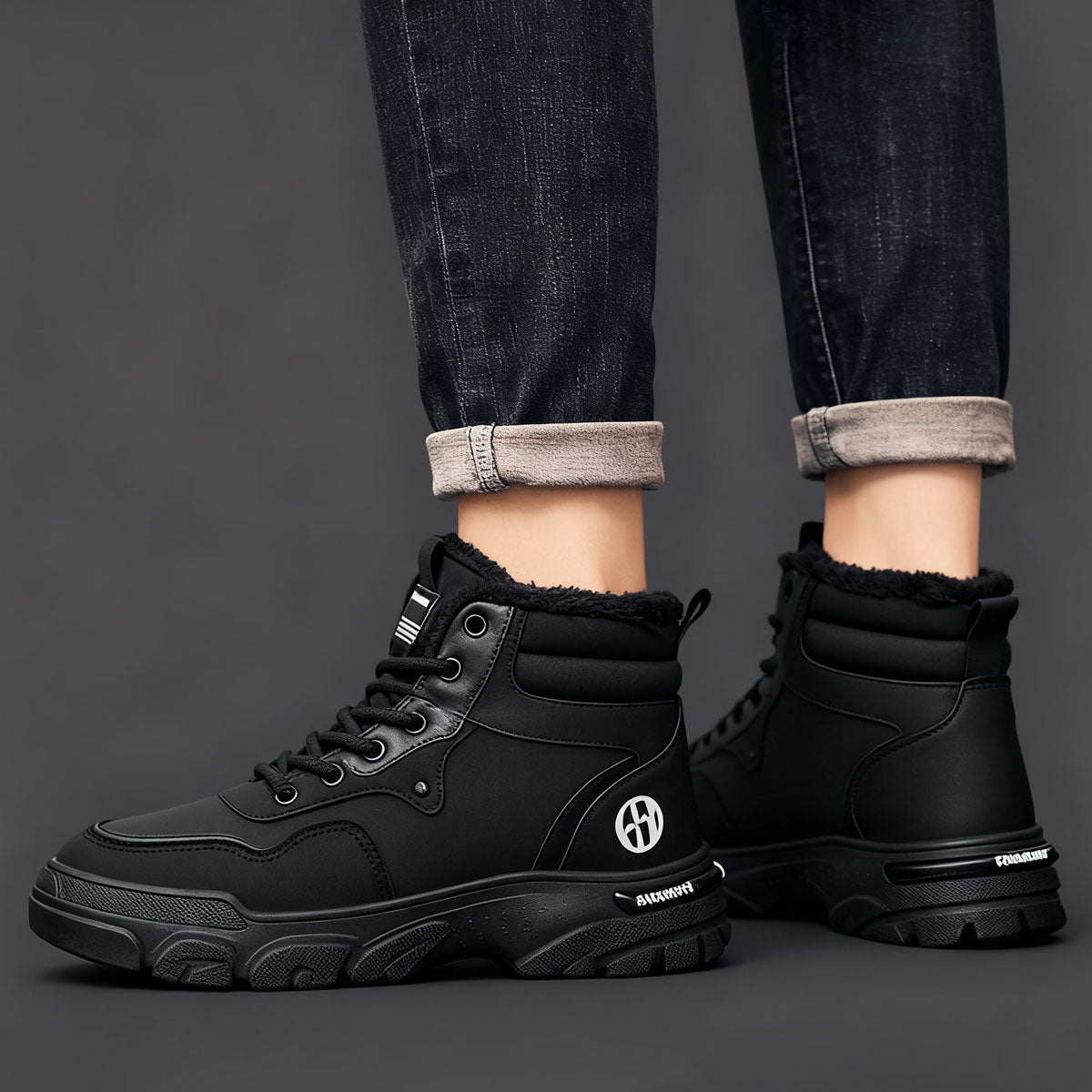 🔥🔥【39-44】Nowy styl na jesień i zimę, wszechstronne, antypoślizgowe buty męskie na grubej podeszwie