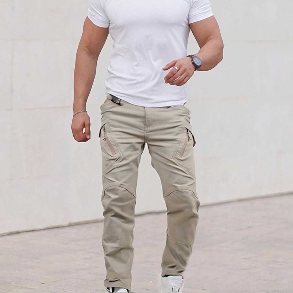 🔥🔥【S-6XL】Pánske cargo nohavice vojenské nohavice❤️(40-105kg)